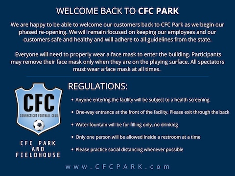 CFC Park Yard Sign