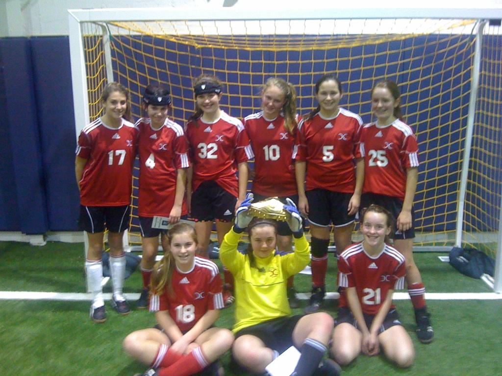 U12/U13 Girls Tournament Champions - Central CT Extreme